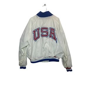 Vintage 80s 90s Team USA United States Olympic Training Center Jacket XL